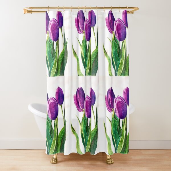 Item preview, Purple tulips in the wind designed and sold by Carina  Defilipe.