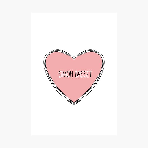 Item preview, Simon Basset heart designed and sold by princesssomo21.