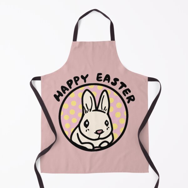 Item preview, Happy Easter Sunday Cute Bunny on Pink Moon Adorable Bunny Easter Love designed and sold by wigobun.
