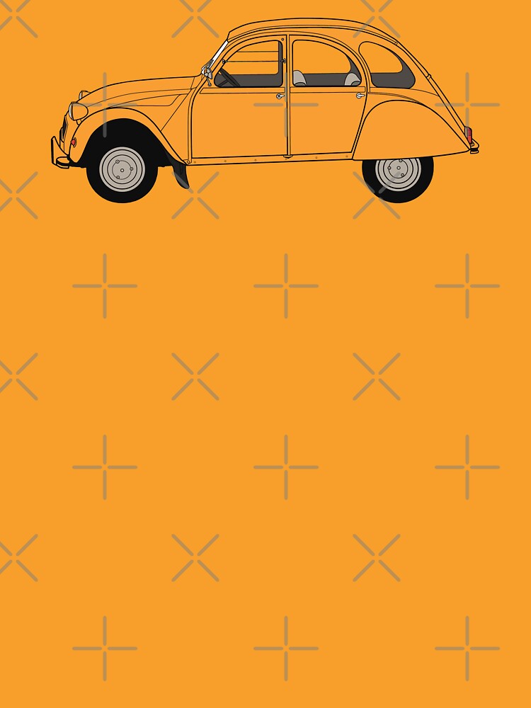 Citroën 2CV - Color version by thedrumstick