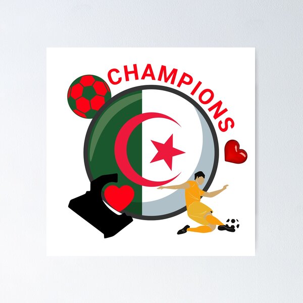 Item preview, Algeria The Campions of Sport Football Leaders  designed and sold by Henk GoGo T-Shirts ⭐️⭐️⭐️⭐️⭐️.