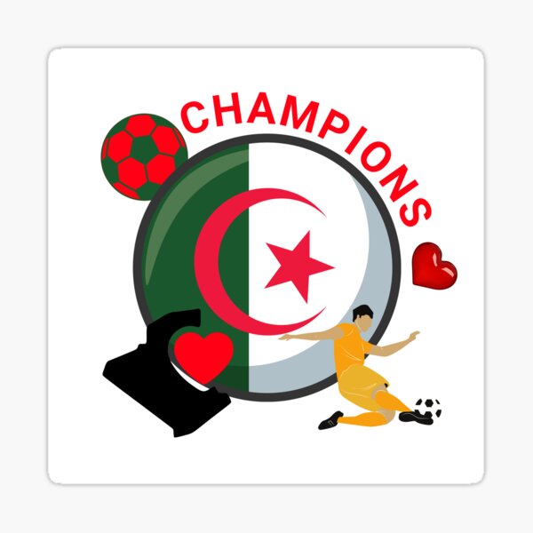 Item preview, Algeria The Campions of Sport Football Leaders  designed and sold by Henk GoGo T-Shirts ⭐️⭐️⭐️⭐️⭐️.