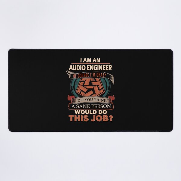 Item preview, Audio Engineer T Shirt - Sane Person Gift Item Tee designed and sold by watkinsmat.
