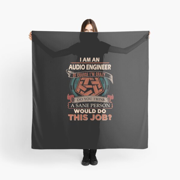 Aperçu de l'œuvre T-shirt d'ingénieur du son - T-shirt d'article cadeau sain d'esprit créée et vendue par watkinsmat.