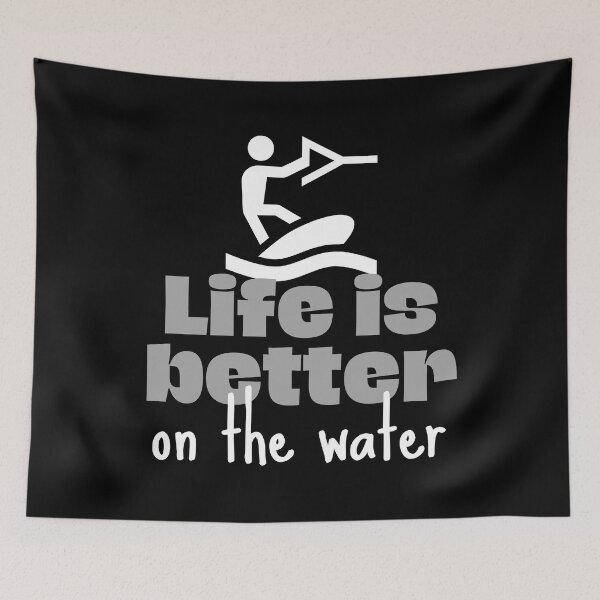 Item preview, Wakeboarding: Life is better on the water designed and sold by TheGreenGoat.