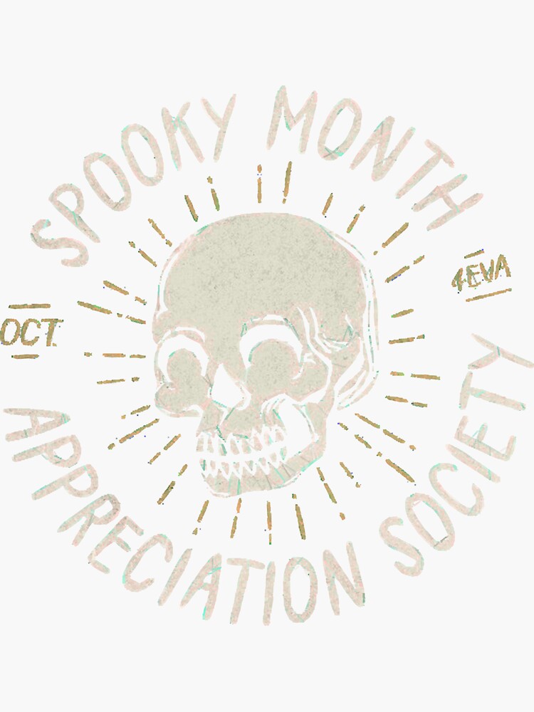 Kevin from the Spooky Month ? Sticker for Sale by Vincentstan