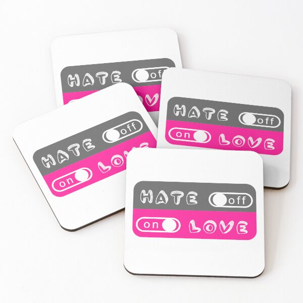 Item preview, Off & On - Hate & Love designed and sold by NoerdyundDoerty.