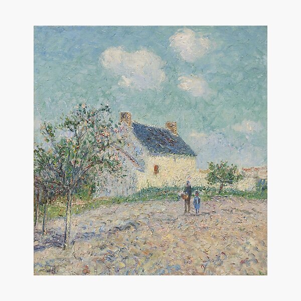 Item preview, Pommels en Fle by Gustave Loiseau - Vintage Art designed and sold by RickE.