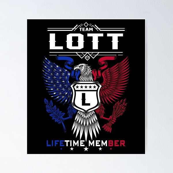 Item preview, Lott Name T Shirt - Lott Eagle Lifetime Member Gift Item Tee designed and sold by masondilla.