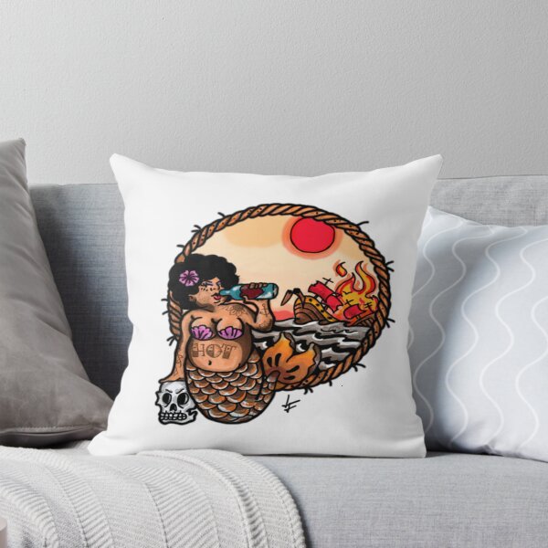 Item preview, sirena de la vieja escuela designed and sold by apeink.