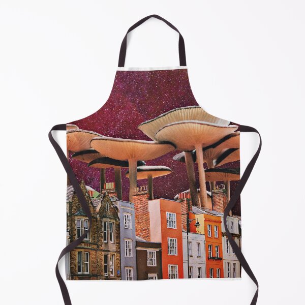Item preview, mushroom town designed and sold by pinkdrinksoul.