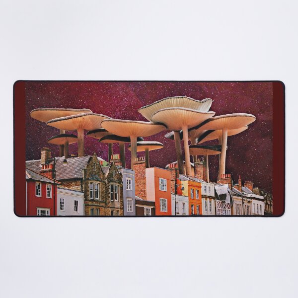 Item preview, mushroom town designed and sold by pinkdrinksoul.