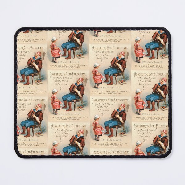 Item preview, Vintage Quack Medicine Advertisement, Horsford's Acid Phosphate, Dancing Little Girl, Old Sailor Playing Concertina designed and sold by hjsmith.