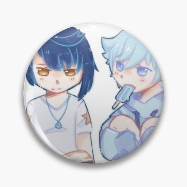 Item preview, Xingqiu and Chongyun Genshin Impact designed and sold by bubblesobble.