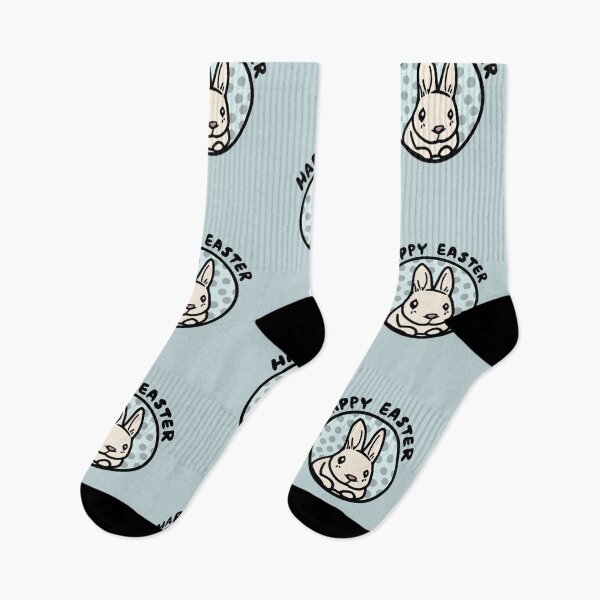 Item preview, Happy Easter Sunday 2022 | Cute Bunny on Blue Moon Adorable Bunny Easter Love designed and sold by wigobun.