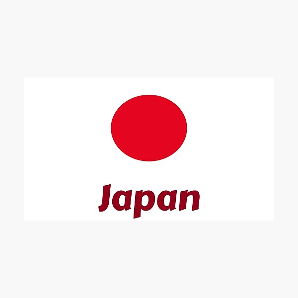 Item preview, Japan Flag designed and sold by HopaHope.