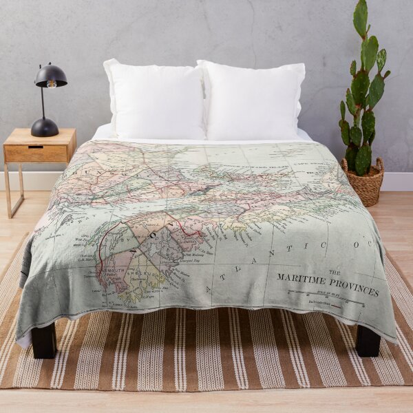 Item preview, Vintage Map of Nova Scotia  designed and sold by IndigoTDesigns.