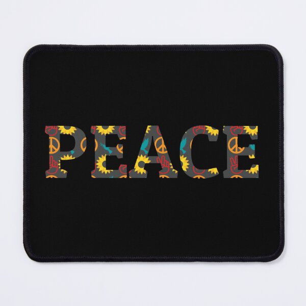 Item preview, Peace sign and sunflowers designed and sold by SamXDesigns.