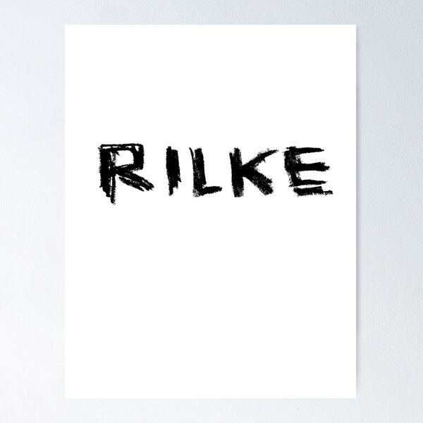 Item preview, Famous Poet: Rilke, Rainer Maria Rilke designed and sold by badlydrawnbabe.
