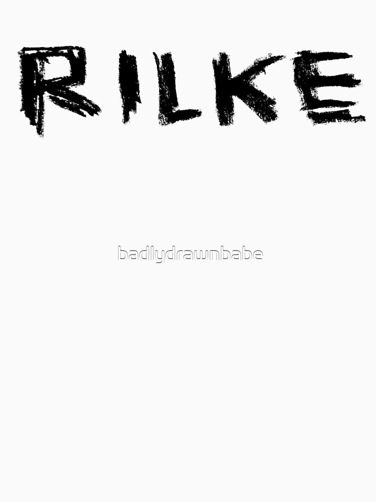 Thumbnail 4 of 4, Tank Top, Famous Poet: Rilke, Rainer Maria Rilke designed and sold by badlydrawnbabe.