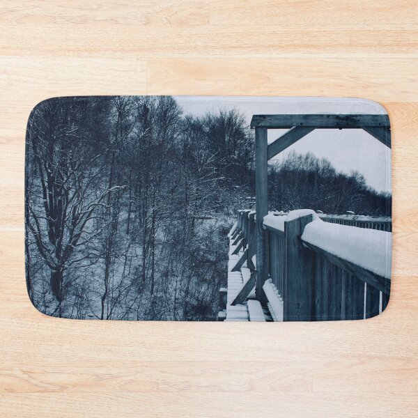 Item preview, Forest & Bridge in the Winter designed and sold by RoseyElisabeth.
