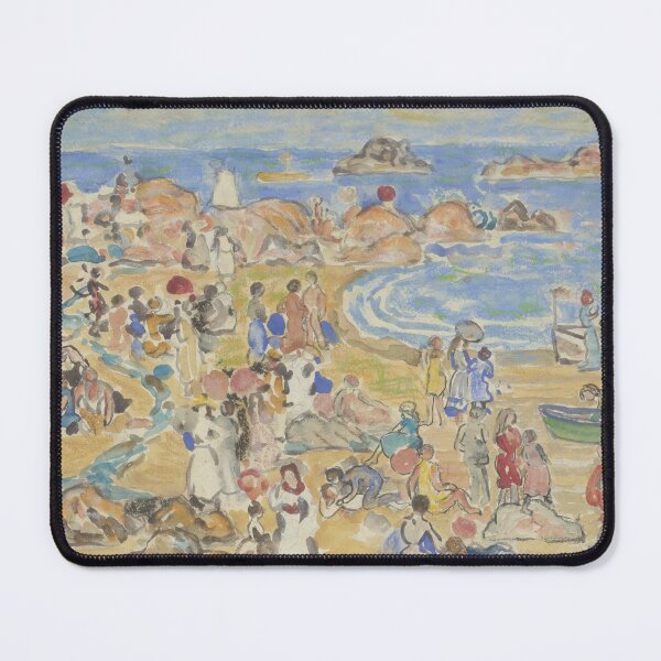 Item preview, View Along New England Coast by Maurice Brazil Prendergast - Vintage Art designed and sold by RickE.