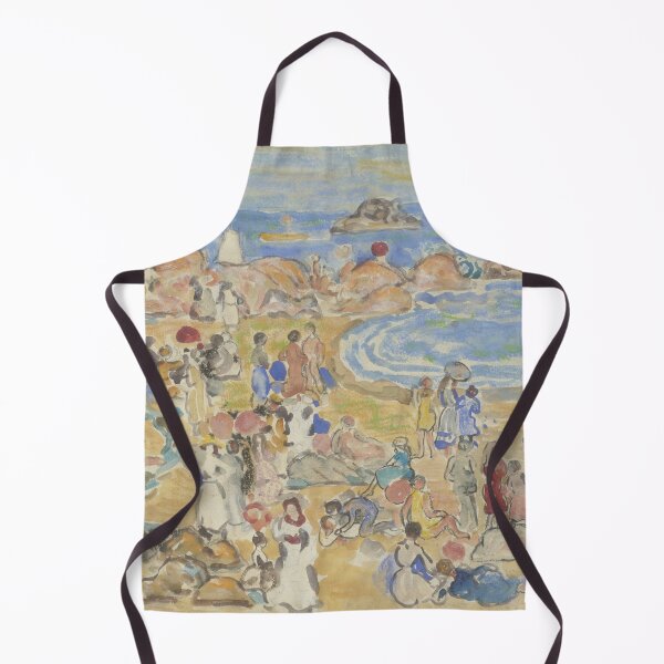 Item preview, View Along New England Coast by Maurice Brazil Prendergast - Vintage Art designed and sold by RickE.