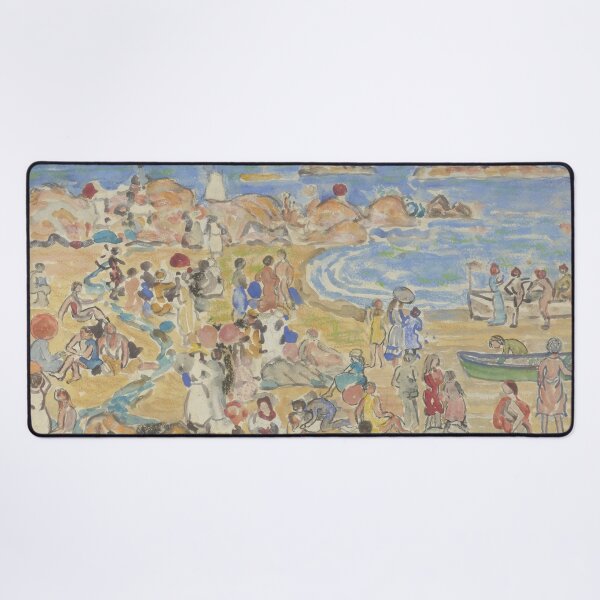 Item preview, View Along New England Coast by Maurice Brazil Prendergast - Vintage Art designed and sold by RickE.