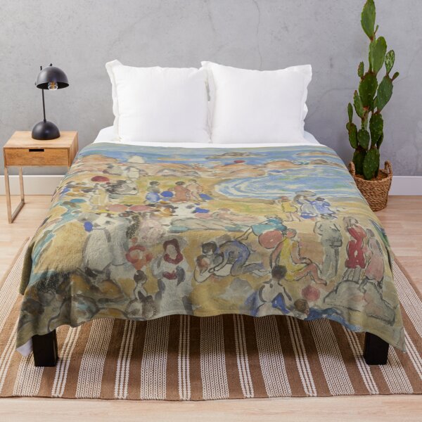 Item preview, View Along New England Coast by Maurice Brazil Prendergast - Vintage Art designed and sold by RickE.