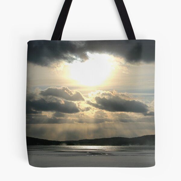 Item preview, Winter Sun Over the Lake designed and sold by patti4glory.