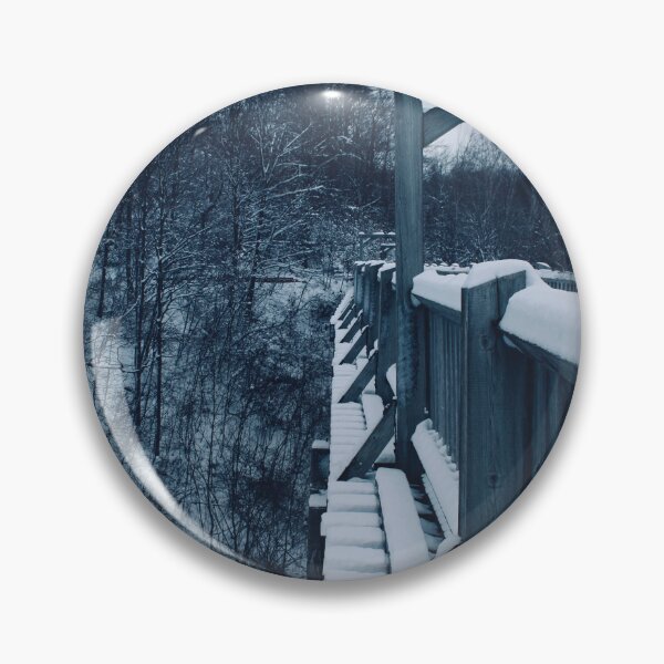 Item preview, Forest & Bridge in the Winter designed and sold by RoseyElisabeth.
