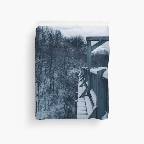 Item preview, Forest & Bridge in the Winter designed and sold by RoseyElisabeth.