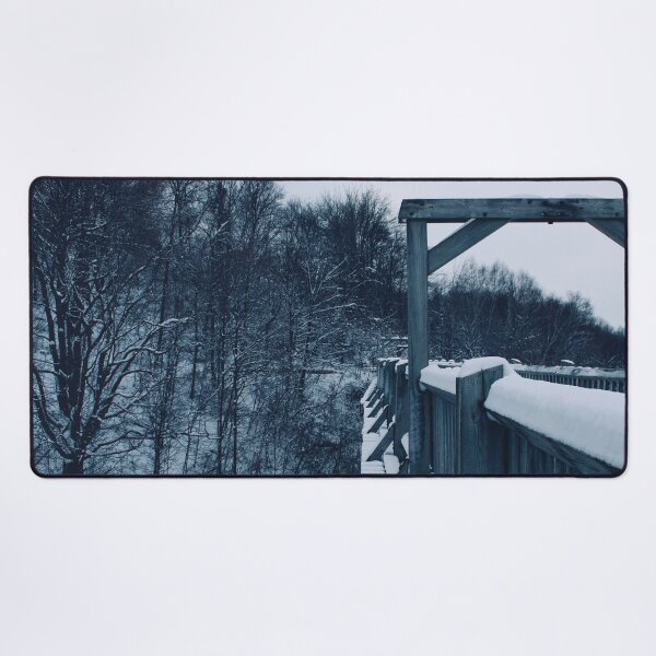 Item preview, Forest & Bridge in the Winter designed and sold by RoseyElisabeth.