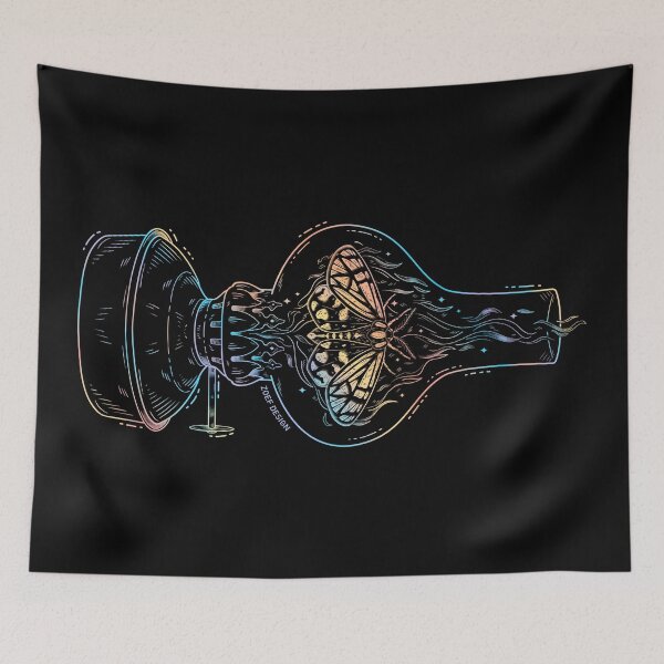 Item preview, Hollow lines- the moth designed and sold by zoefdesign.