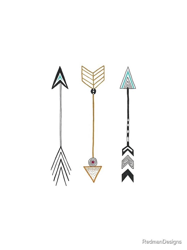 Thumbnail 4 of 4, iPhone Case, Arrows designed and sold by RedmanDesigns.