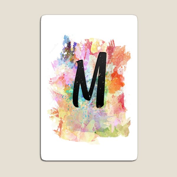 Item preview, Initial M Watercolour designed and sold by Mark Goodbrand.