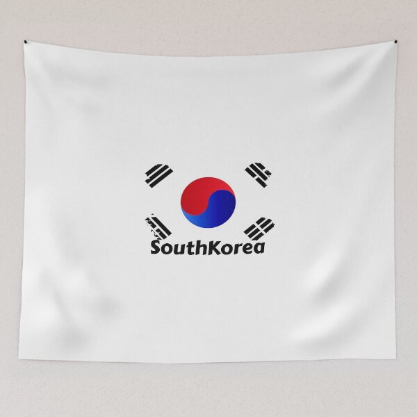 Item preview, SouthKorea Flag designed and sold by HopaHope.