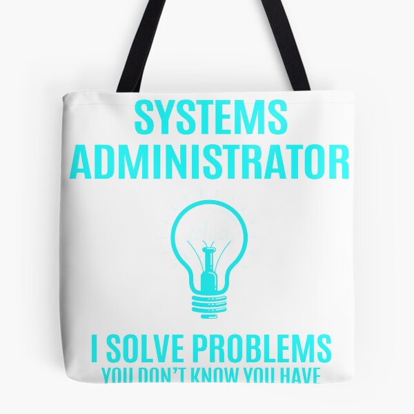 Artikelvorschau, Systemadministrator - Ich löse Probleme Jobgeschenk entworfen und verkauft von melissaval2.