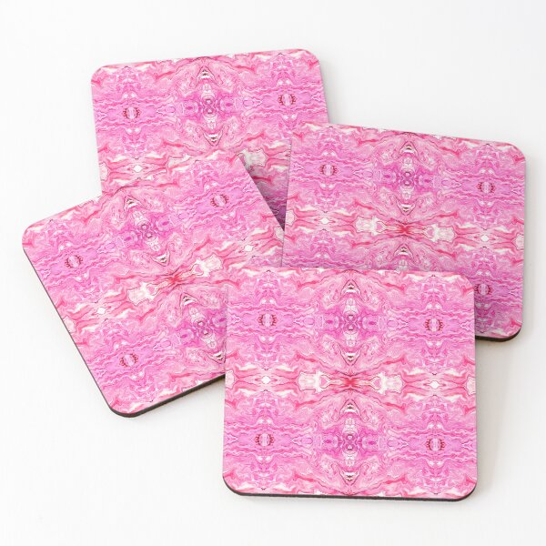 Item preview, Abstract Pink, White, and Red Painting designed and sold by Creative-Voyage.