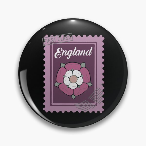 Item preview, Tudor Rose England Postage Stamp designed and sold by sunburstdesigns.