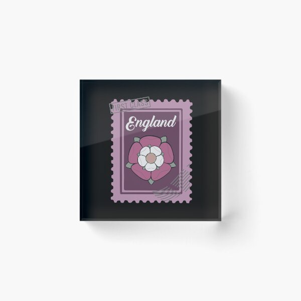 Item preview, Tudor Rose England Postage Stamp designed and sold by sunburstdesigns.