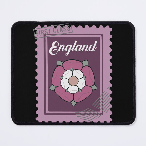 Item preview, Tudor Rose England Postage Stamp designed and sold by sunburstdesigns.