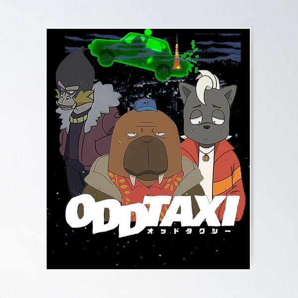 Item preview, Oddtaxi ''Odokawa'' Anime  designed and sold by riventis66.