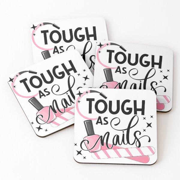 Item preview, Tough As Nails - Nail Artist - Manicure - Nail Polish - Cosmetology designed and sold by traciv.