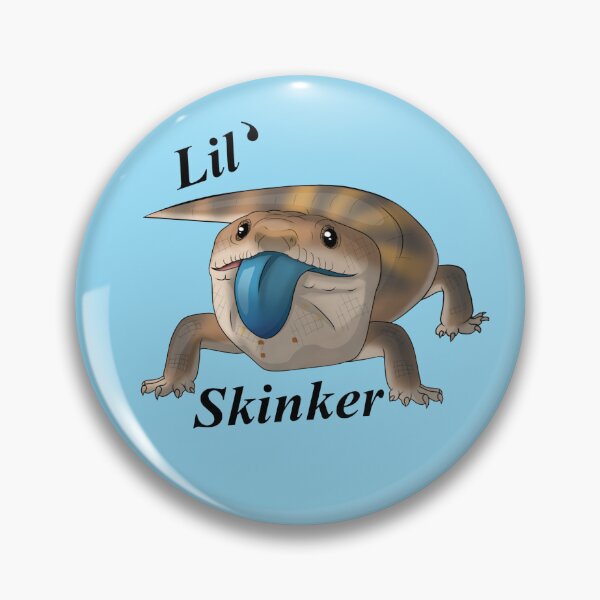 Item preview, Lil' Skinker Blue Tongue Skink Design  designed and sold by AMackInCheese.