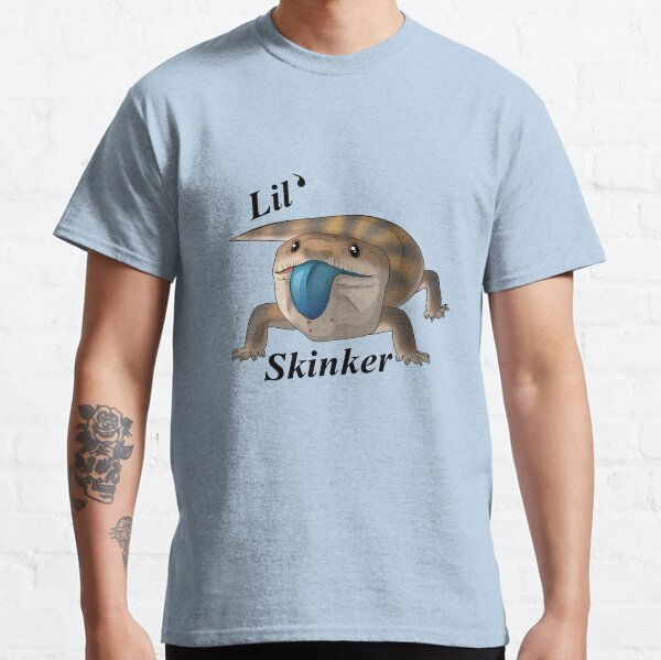 Item preview, Lil' Skinker Blue Tongue Skink Design  designed and sold by AMackInCheese.