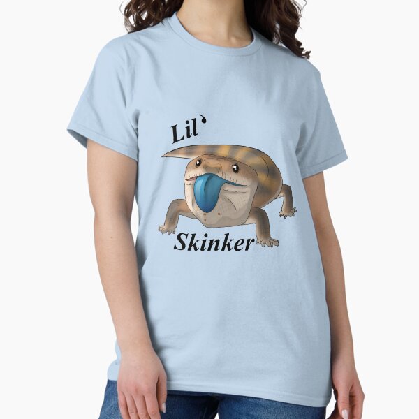 Item preview, Lil' Skinker Blue Tongue Skink Design  designed and sold by AMackInCheese.
