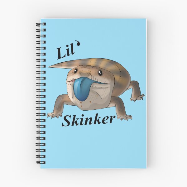 Item preview, Lil' Skinker Blue Tongue Skink Design  designed and sold by AMackInCheese.