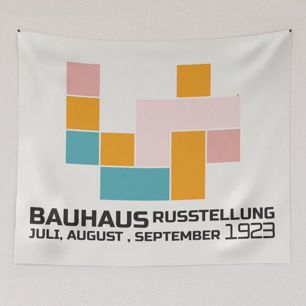 Item preview, Bauhaus - Retro / Art Deco architecture discipline from Berlin, Germany - Available in posters, etc - Pastel Shapes designed and sold by ArcFoundationCo.