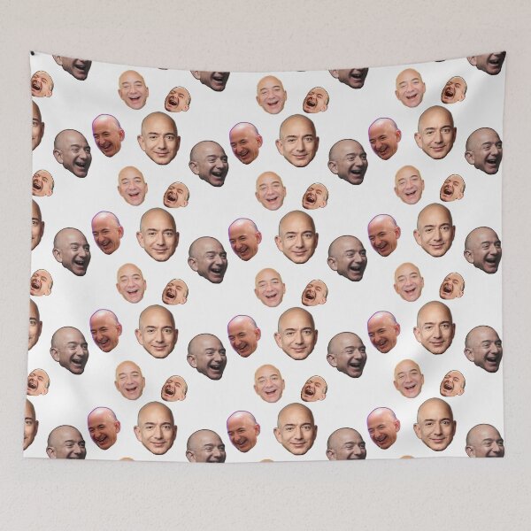 Item preview, Jeff Bezos Laughing Faces designed and sold by Rainfalling.